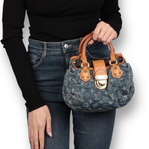 Louis Vuitton Blue Monogram Denim